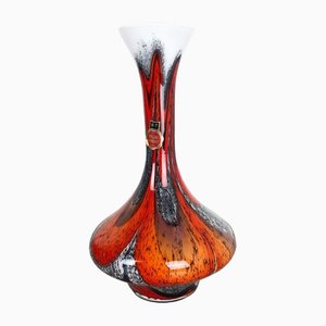 Extra große Vintage Pop Art Vase von Opaline Florence, 1970er, Italien