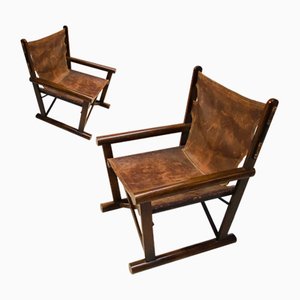 Vintage Brasilian PL22 Armchairs by Carlo Hauner & Martin Eisler for Oca Brasil, 1960s, Set of 2