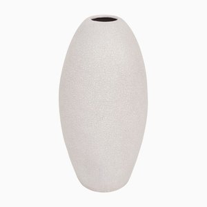 Large Glazed Ceramic Craclée Vase, France, 1960