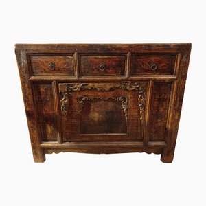 Chinese Stained Fir Sideboard