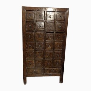 Chinese Sweet Wood Stained Walnut Chest of Drawers