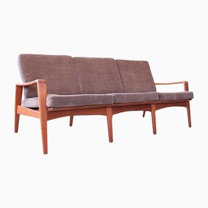 Mid-Century Danish Teak Comfort Sofa by Arne Wahl Iversen, 1960s