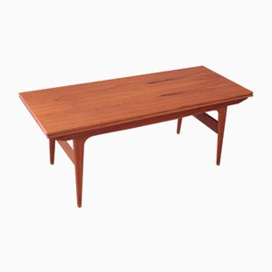 Mid-Century Teak Elevator 2 in 1 Table Dining Table & Coffee Table from Trioh