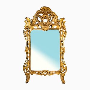 Miroir Régence en Bois Doré