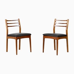 Vintage Teak Dining Chairs from Meredew, 1960s, Set of 4