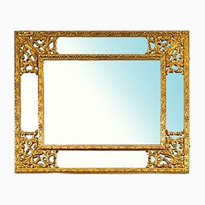 Large 19th Century 24 Carat Gold Rectangular Mirror