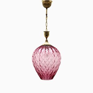 Glass Pendant Lamp from Empoli