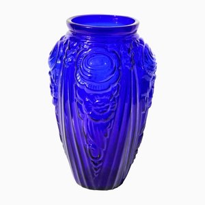 Art Deco Vase von Julius Stolle für Niemen Stolle, Polen