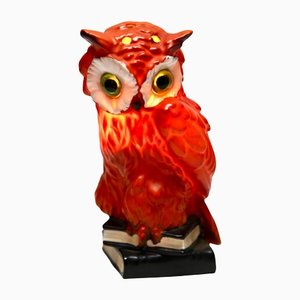 Lampe à Parfum Hibou par Carl Scheidig, Allemagne, 1930s