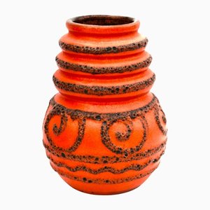 Fat Lava Vase by Scheurich, West Germany, 1965