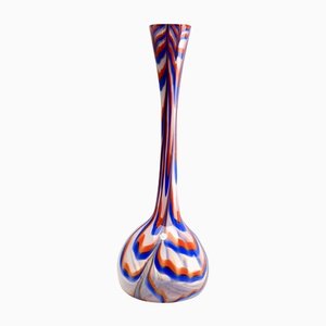 Große Onion Vase aus marmoriertem Glas von Joska, 1960er