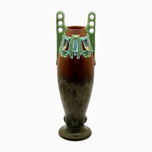 Grand Vase Amphore Attribué à Julius Dressler, 1905
