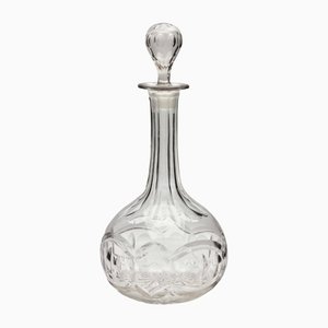 Carafe en Cristal Taillé de Val Saint Lambert, Belgique, 20ème Siècle