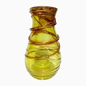 Vase by Val Saint Lambert for Studio Cristal, Belgium, 1995