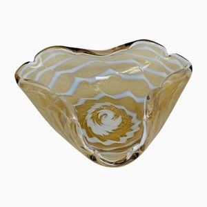 Zebro Bowl by Hercules Barovier for Barovier and Toso, 1960s