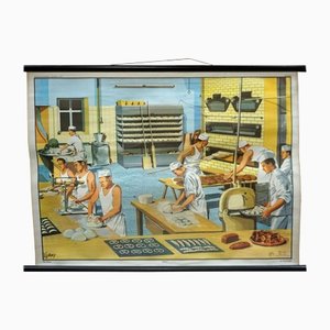 Backery D.lordey Rollable Poster Print Wall Chart