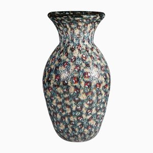 Vase with Opaque Murrine by Vittorio Ferro Murano ca. 2000s