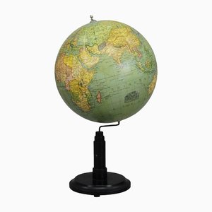 Mappamondo Columbus antico di Paul Oestergaard, Germania, inizio XX secolo