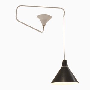 Mid-Century Dutch Articulated Pendant Lamp from Anvia Almelo, 1950s