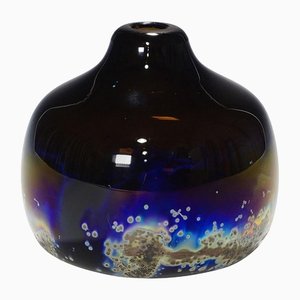 Vintage Aomi Vase von HR Janssen für Graal Glass, 1970er