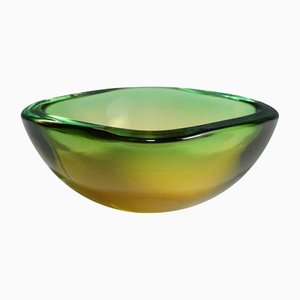 Sommerso Glass Bowl by Gino Cenedese, 1960s