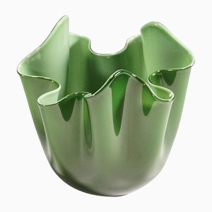 Venini Murano Opal Handcoholetto Vase, 2015