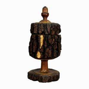Rustikaler Dekor Antiker Humidor aus Holz