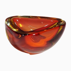 Submerged Murano Art Glass Bowl by Seguso