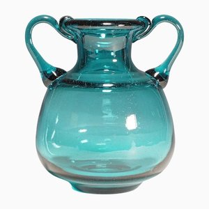 Vintage Aryballos Glass Vase from Ichendorfer Glassworks, 1960s