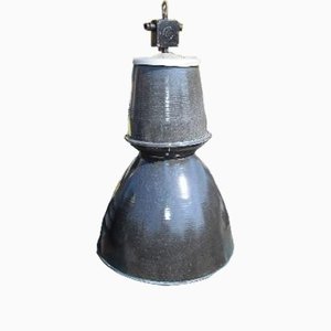 Enameled Pendant Lamp, 1950s