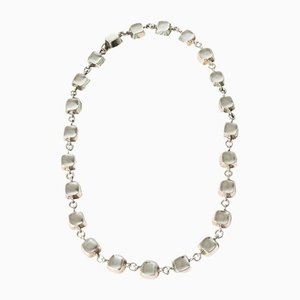 Silver Squares Collier by Sigurd Persson
