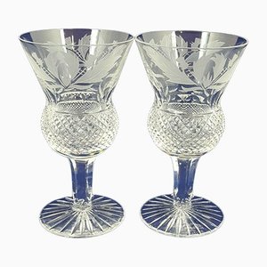 Large Liqueur Glasses from Edinburgh Crystal, Set of 6