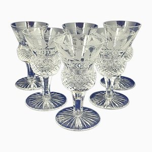 Large Sherry Glasses from Edinburgh Crystal, Set of 6