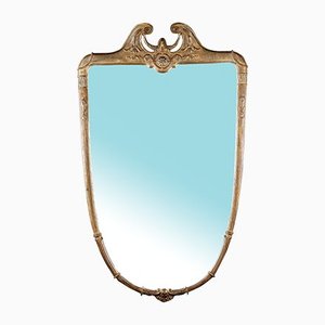 Mid-Century Italian Gilt Wood Mirror, 1950