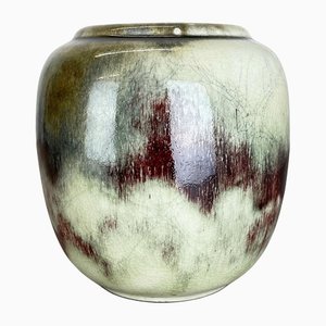 Vase Art Déco en Poterie Bauhaus par WMF Ikora, Allemagne, 1930s