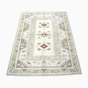 Antiker türkischer Überfärbter Teppich