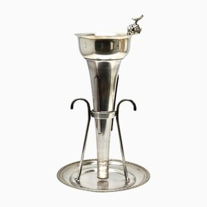 Silver Plated Wine Bar Funnel