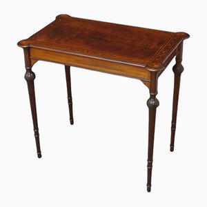 French Mahogany & Inlaid Side Table
