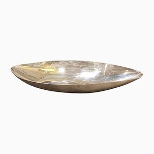 Modernist Silver Plated Bowl by Lino Sabattini for Christofle, 1960s