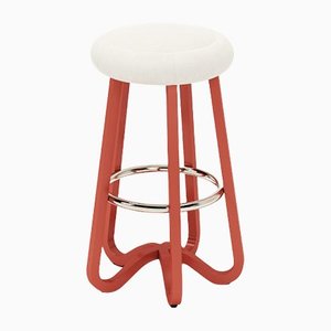 Tenta Colored Stool by Maxime Boutillier