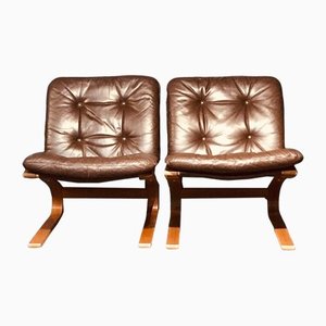 Teak Kengu Stühle von Rybo Rykken & Co, Norwegen, 1960er, 2er Set