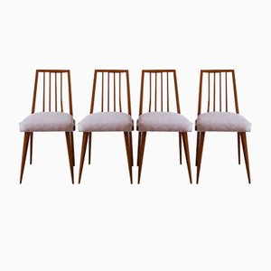 Mid-Century Dining Chairs by Antonin Šuman for Jitona, Set of 4
