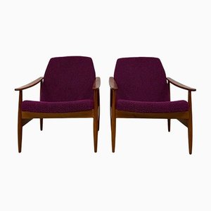 Vintage Armchairs from Drevotvar, 1960s, Set of 2