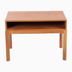 Danish Oak Bedside Table or Side Table by Kai Kristiansen for Aksel Kjerggaard