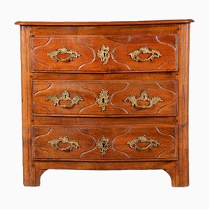 Small Antique Baroque 18th Century Walnut Dresser