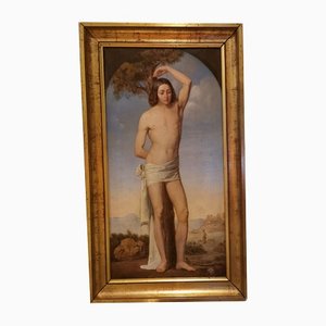 Alessandro Revera, San Sebastiano,1852, Oil on Canvas, Framed