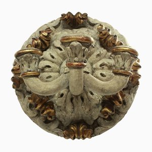 Large Carved Wall Sconce, 1800s