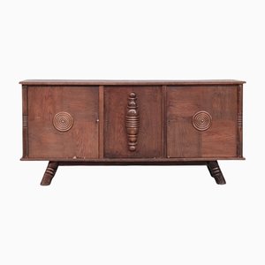 Mid-Century French Deco Sideboard by Charles Dudouyt