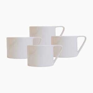 Milano Nebbia Cappuccino Cups by Marta Benet, Set of 4
