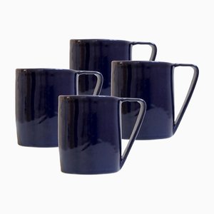 Tasses Milano Notte par Marta Benet, Set de 4